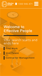 Mobile Screenshot of effectivepeople.com.au